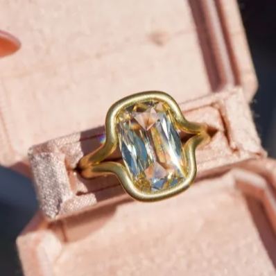 [Copy][Copy][Copy]Flush Set Multicolor Sapphire Starry Band Rainbow Ring