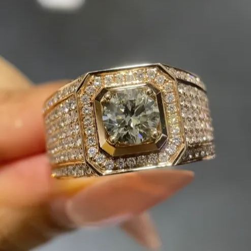 [Copy][Copy][Copy][Copy]Flush Set Multicolor Sapphire Starry Band Rainbow Ring