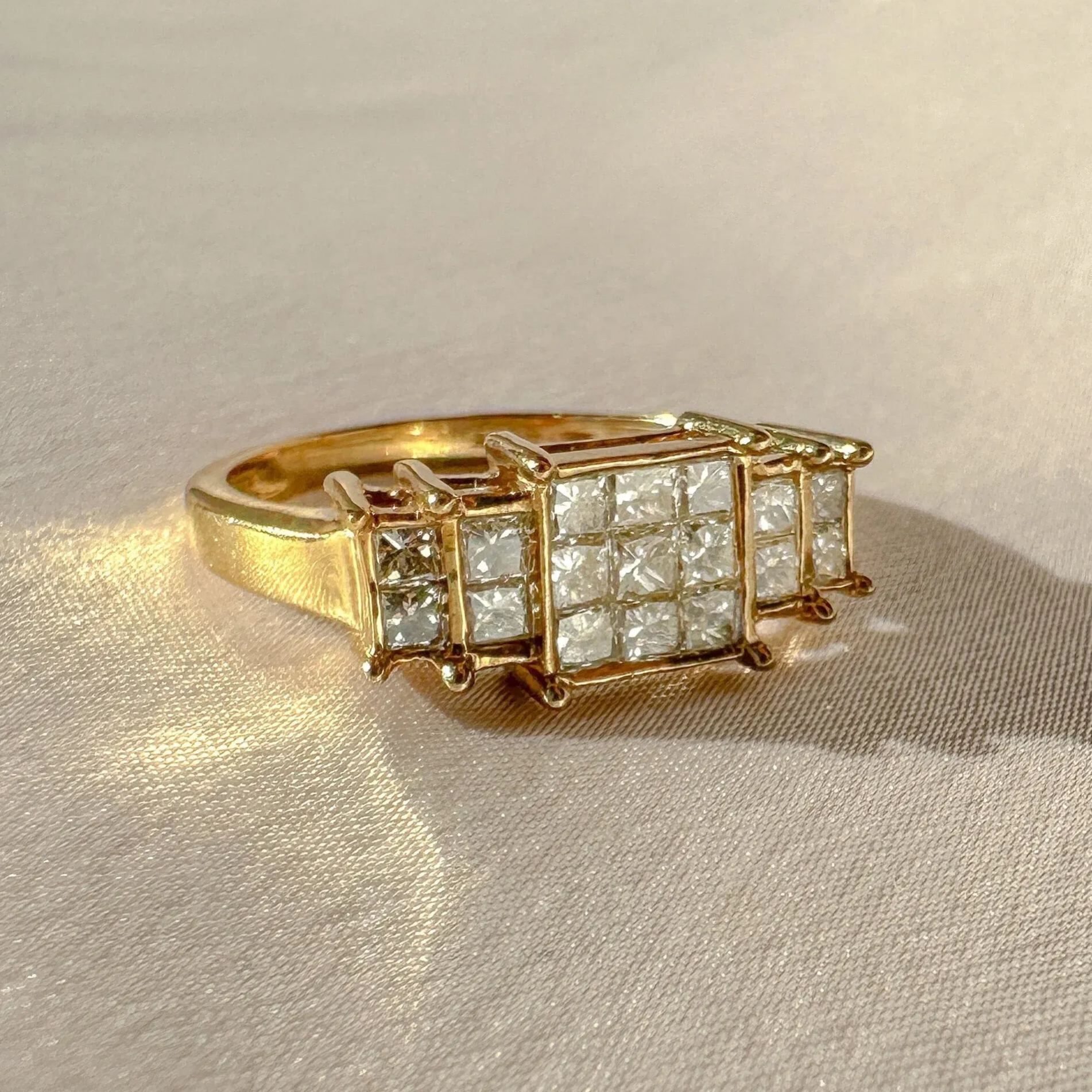 [Copy][Copy][Copy][Copy][Copy]2.50 Carat Old Mine Cut Cushion Shape Lab-Grown Diamond Engagement Ring