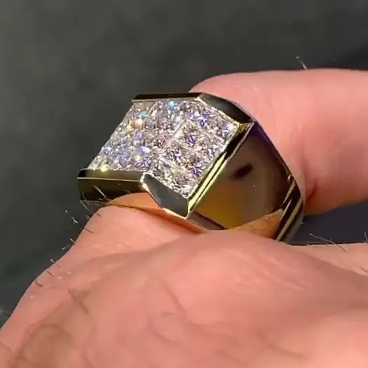 [Copy][Copy][Copy][Copy][Copy][Copy]2.50 Carat Old Mine Cut Cushion Shape Lab-Grown Diamond Engagement Ring