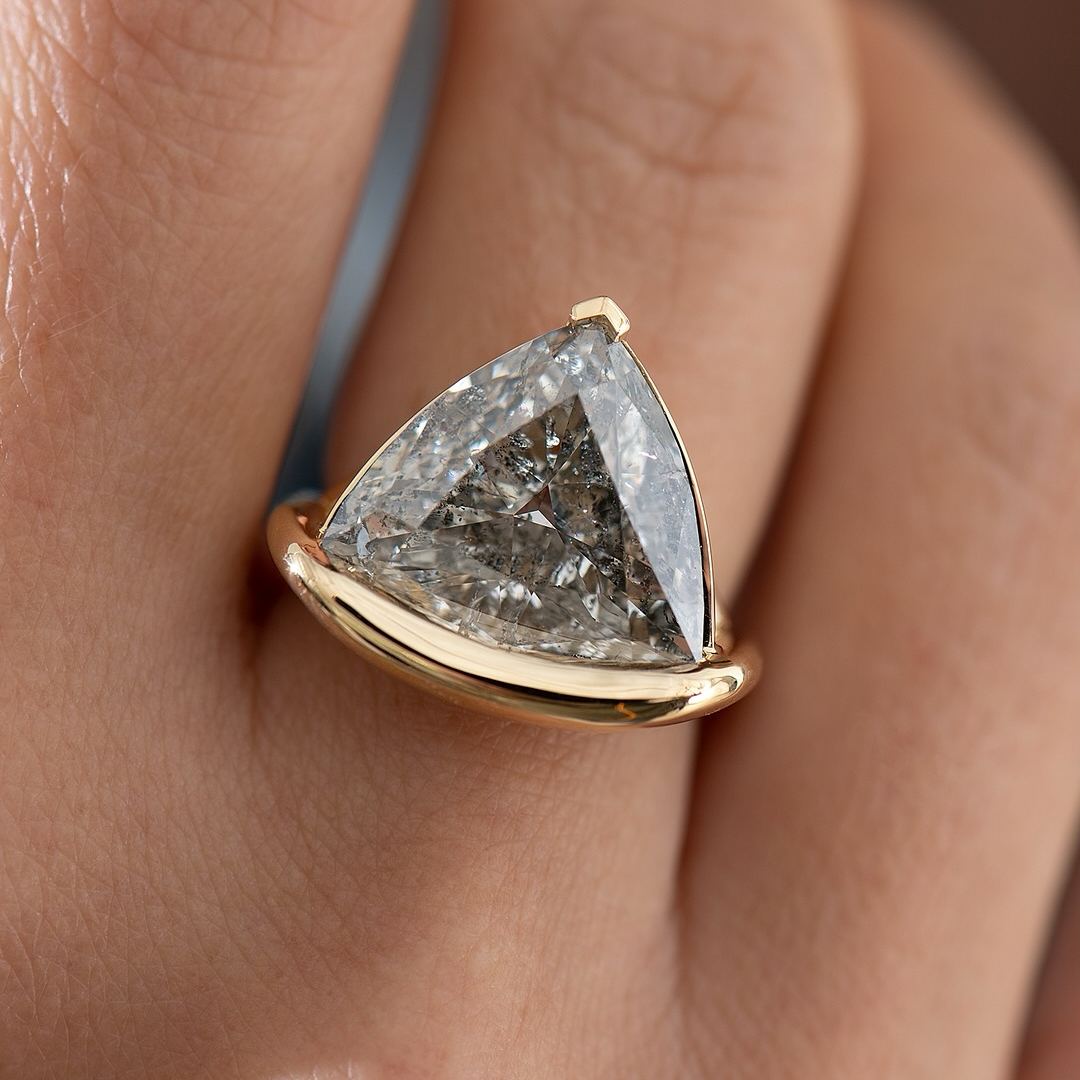 [Copy][Copy][Copy][Copy][Copy][Copy][Copy]5ct Princess Cut White Sapphire Yellow Gold Handmade Men's Ring