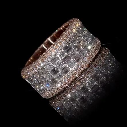 [Copy]3.20 Carat Baguette Cut Full Eternity Ring