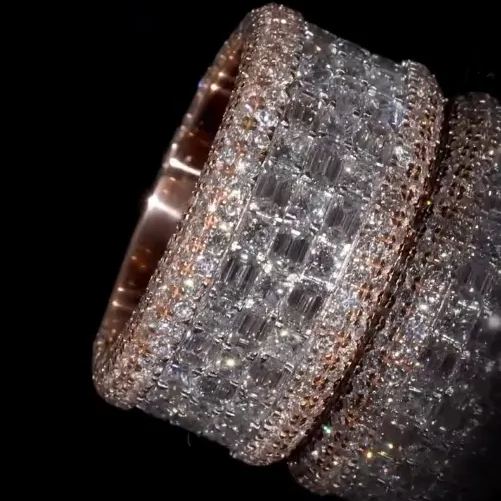 [Copy]3.20 Carat Baguette Cut Full Eternity Ring