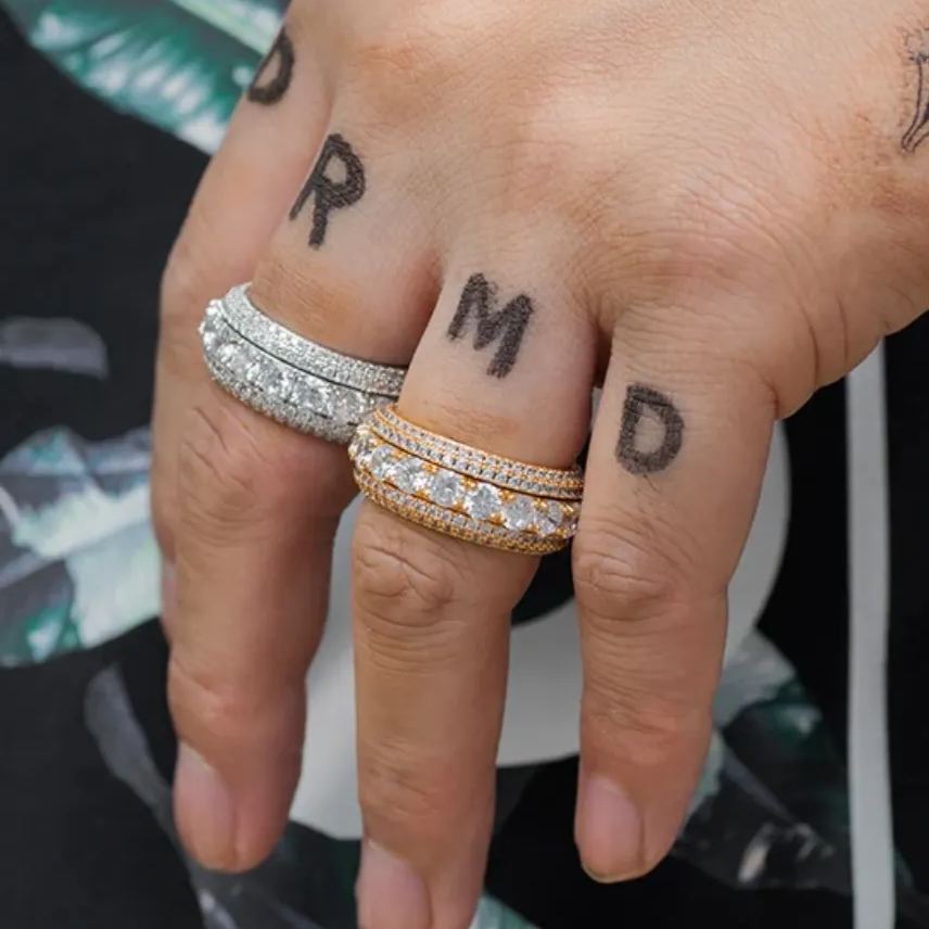 Fashion 2.5ct Round Cut White Sapphire (Wedding Set) Stackable Ring Set