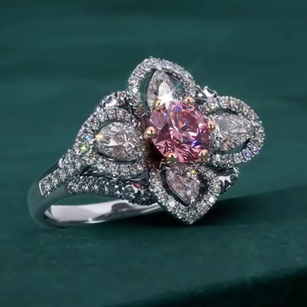 [Copy]Classic 3.5ct Princess Cut Amethyst Sapphire (Engagement) Halo Ring