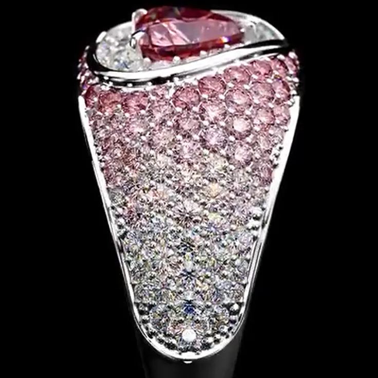 Vintage 3.5ct Round Cut Ruby  Ring