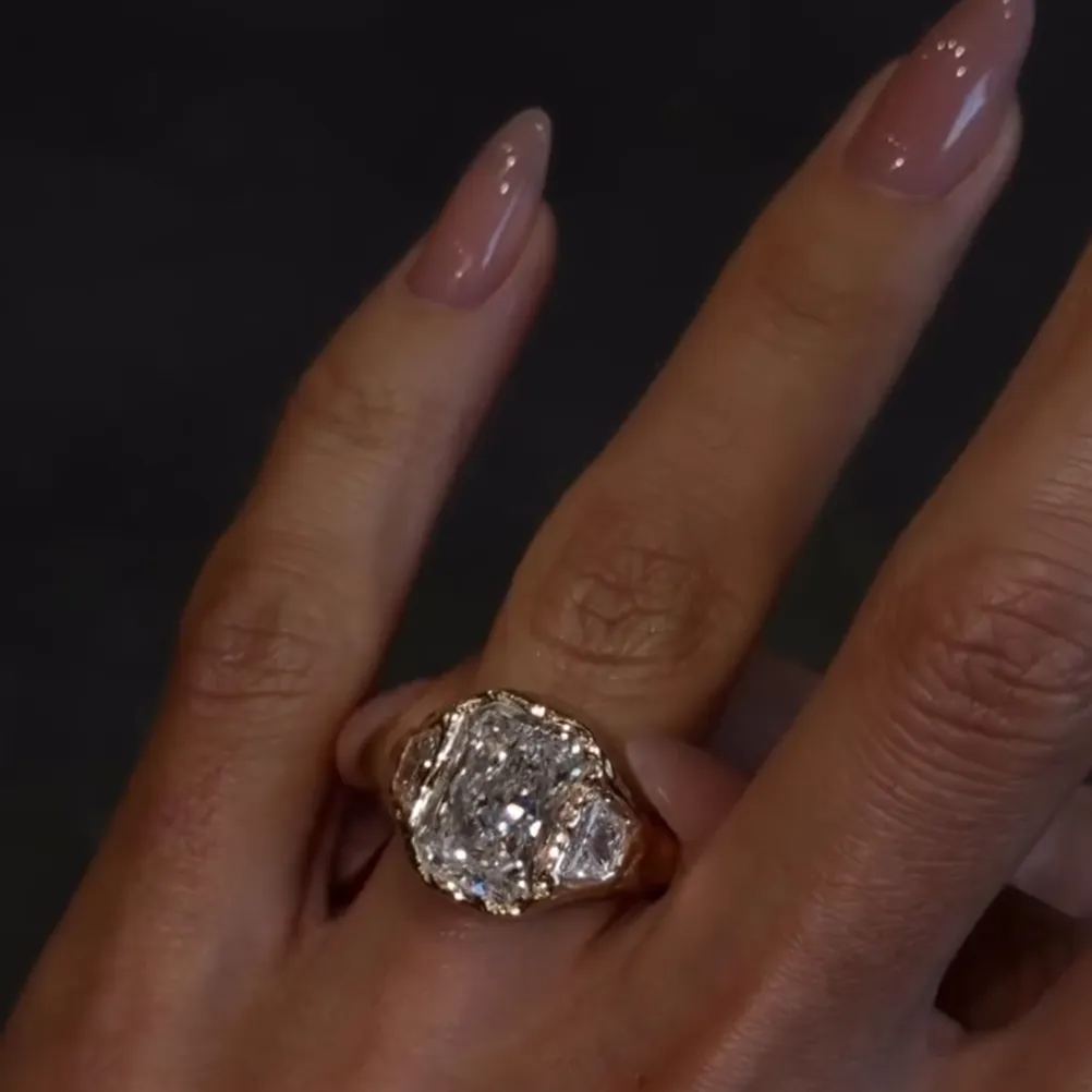 Timeless Elegance 5.50ct Princess Cut White Sapphire (Engagement) Ring