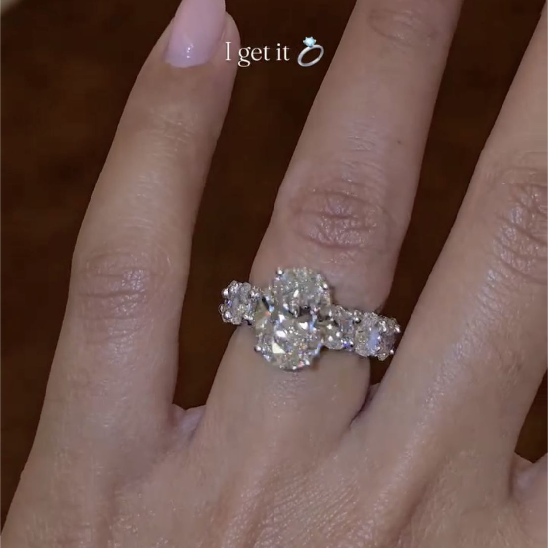 Vintage 3.5ct Round Cut White Sapphire Engagement Ring