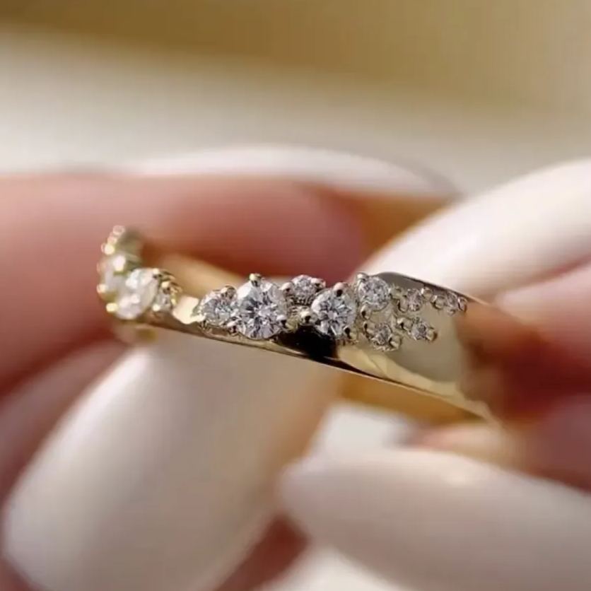 [Copy]Bohemian 2.6ct Marquise Cut White Sapphire Engagement Ring