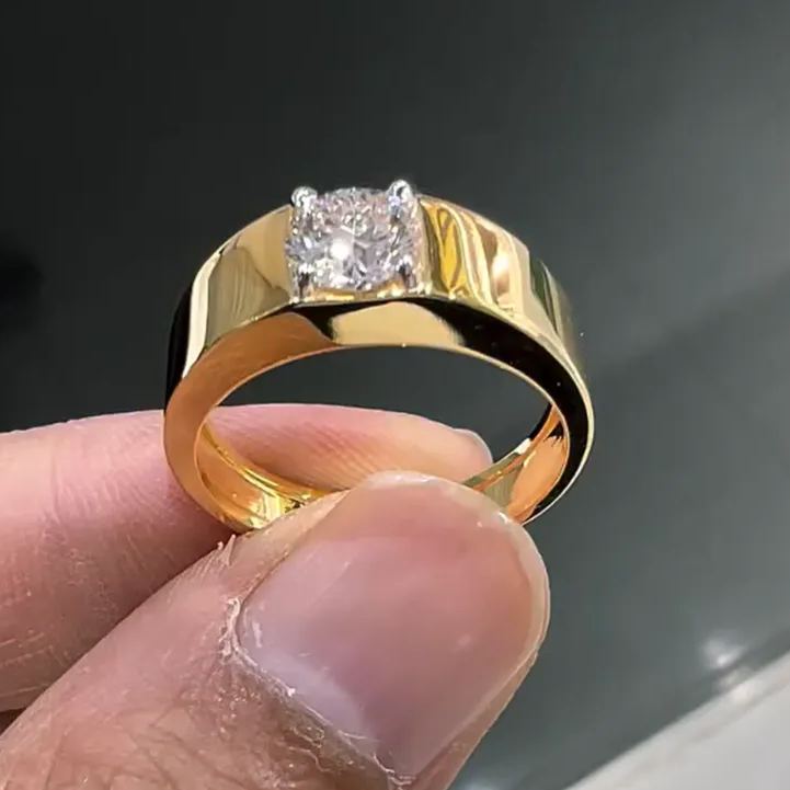 [Copy]Classic Elegant 3ct Princess Cut White Sapphire Engagement Ring