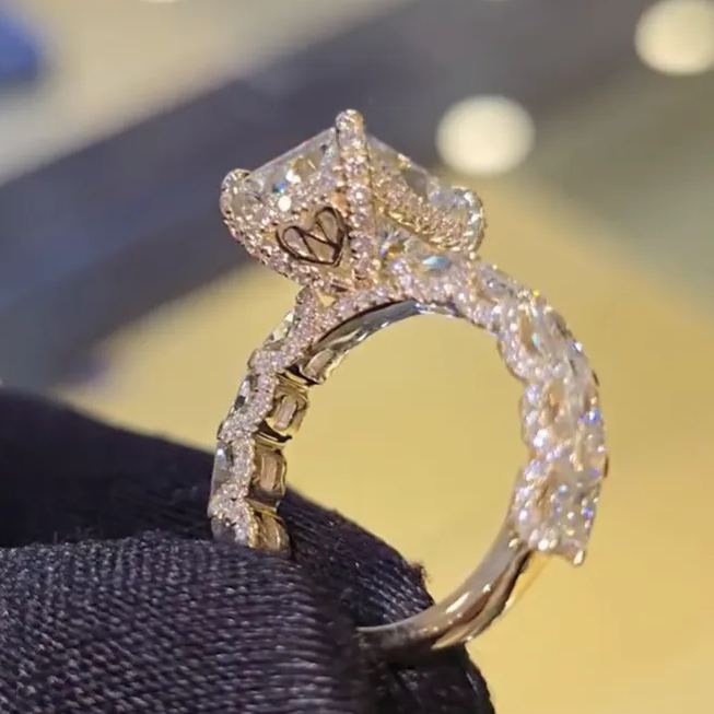 Classic Radiance 2.5ct Emerald Cut White Sapphire