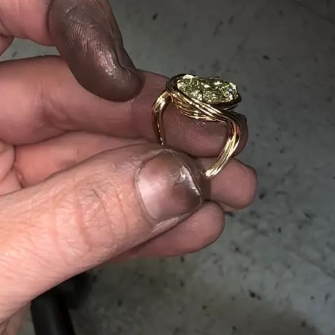 Classic Luxe 4ct Oval Cut White Sapphire Engagement Ring