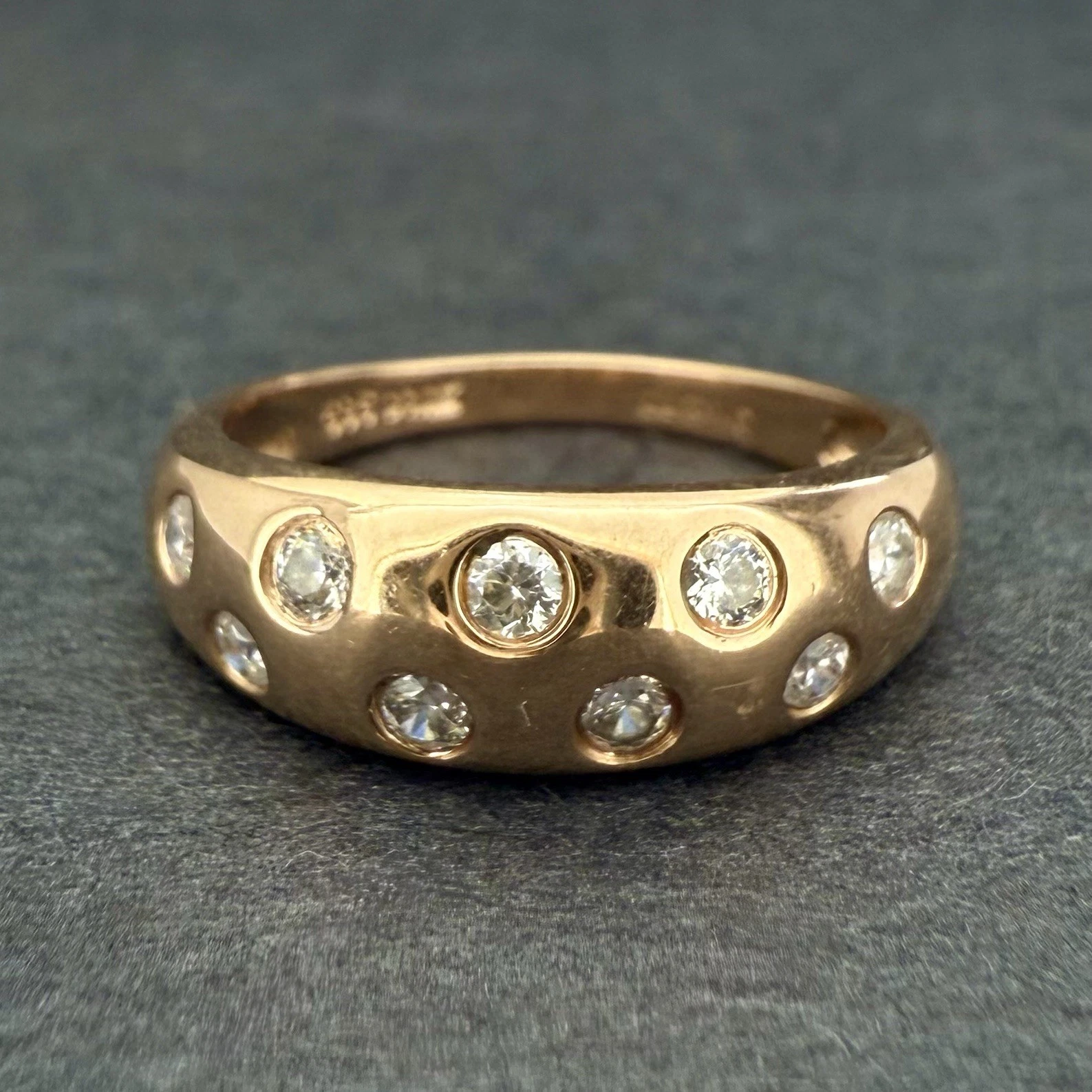 Dot design fashionable round ring