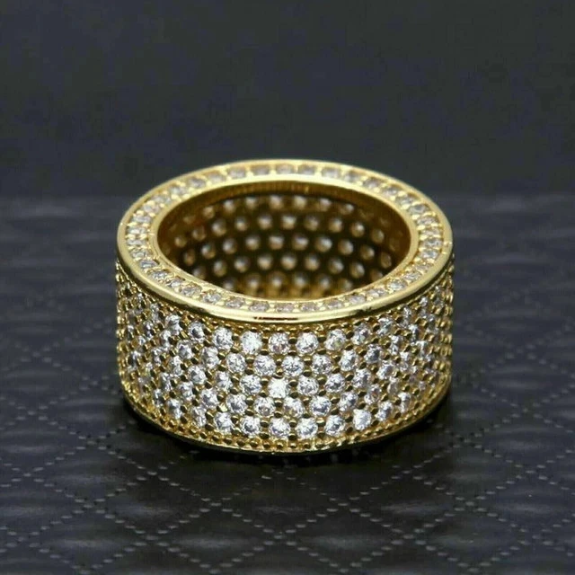 Men's 2.00 Carat Round Cut Pinky Ring