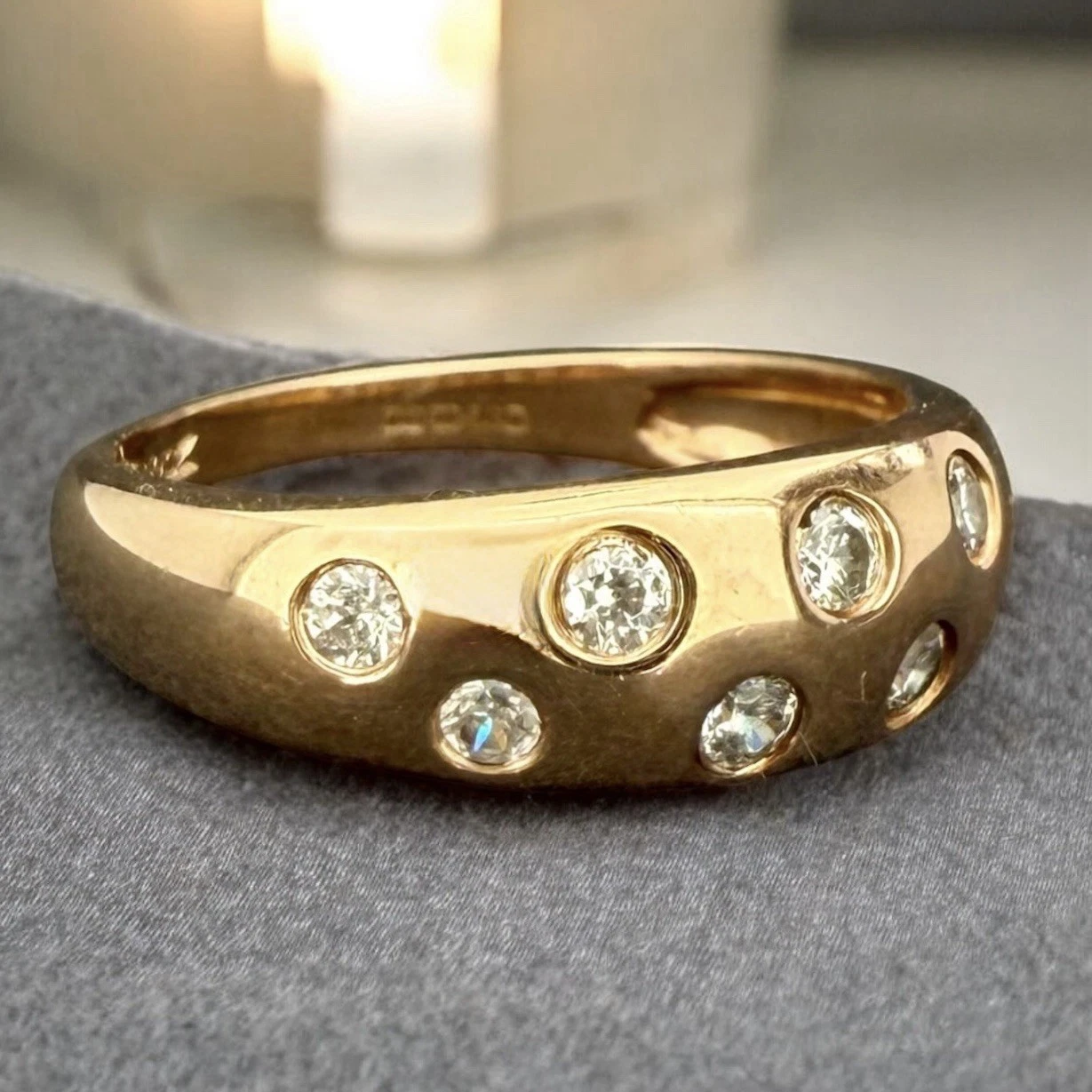 Dot design fashionable round ring