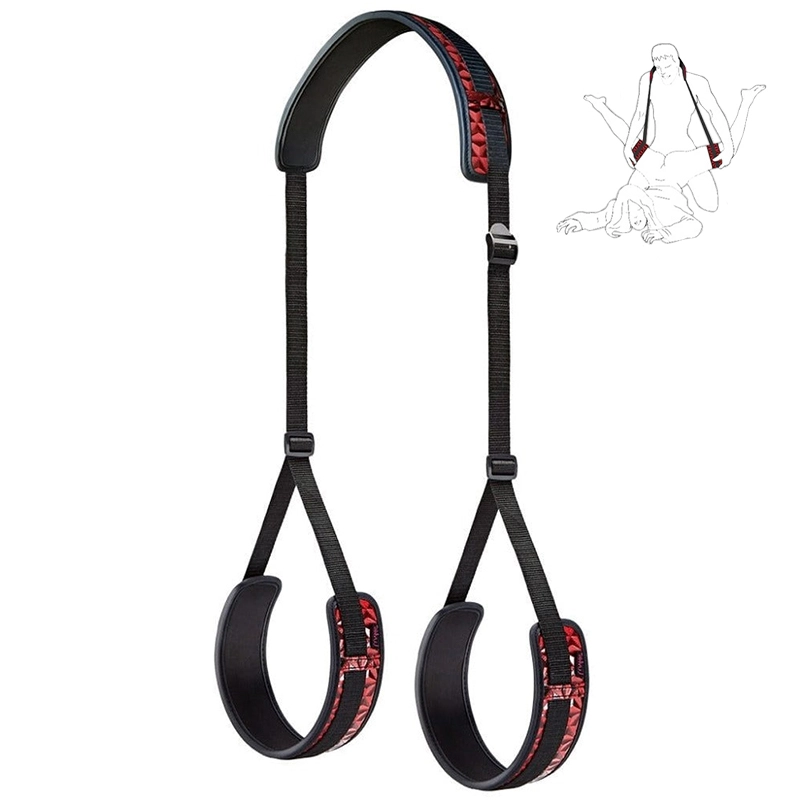 Balancoire Sexuelle pour le Corps avec Harnais en Cuir pour Bondage