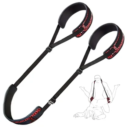 Balancoire Sexuelle pour le Corps avec Harnais en Cuir pour Bondage