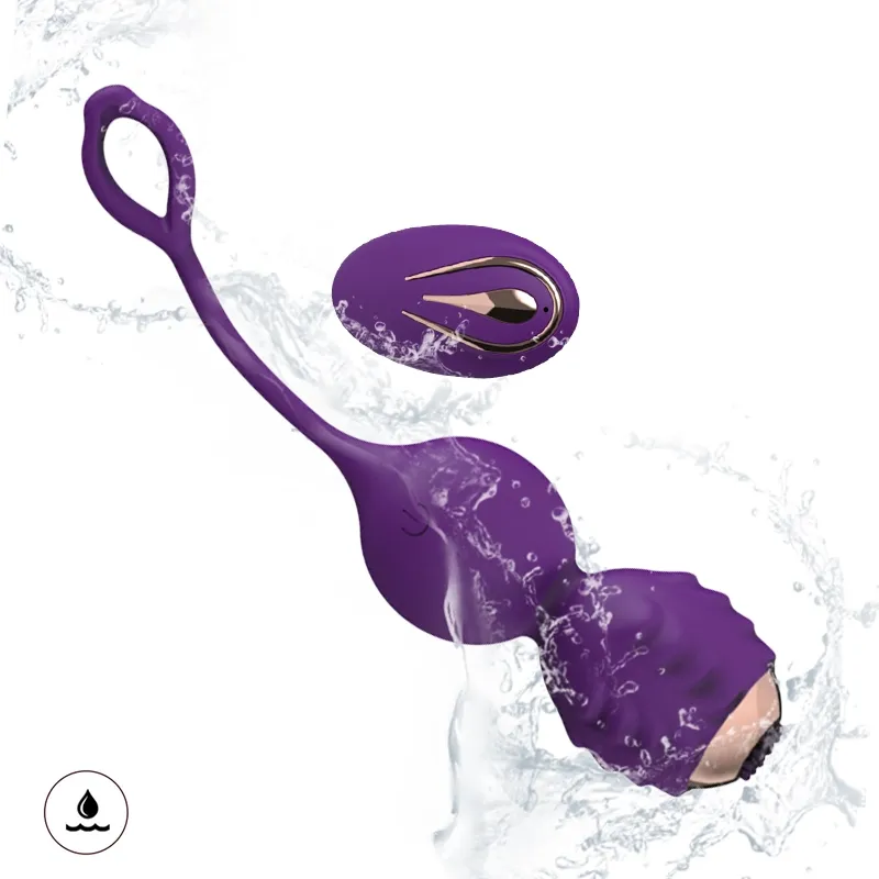 Boule De Geisha En Silicone À 12 Modes De Vibration