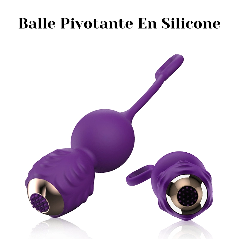 Boule De Geisha En Silicone À 12 Modes De Vibration