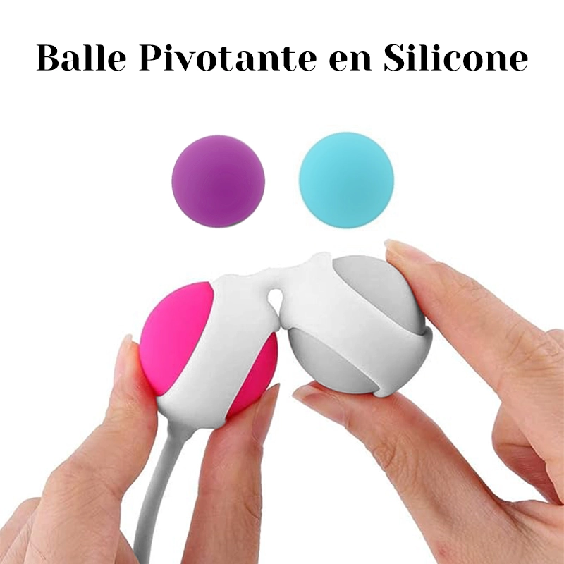 Boule De Geisha En Silicone Pour La Rééducation Des Muscles Du Sol Pelvien