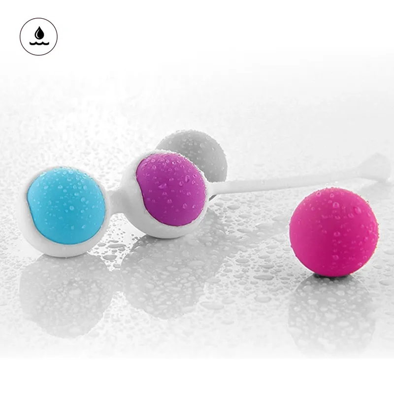 Boule De Geisha En Silicone Pour La Rééducation Des Muscles Du Sol Pelvien