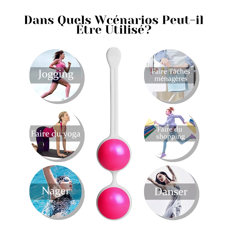 Boule De Geisha Pour Exercice Vaginal Feminin