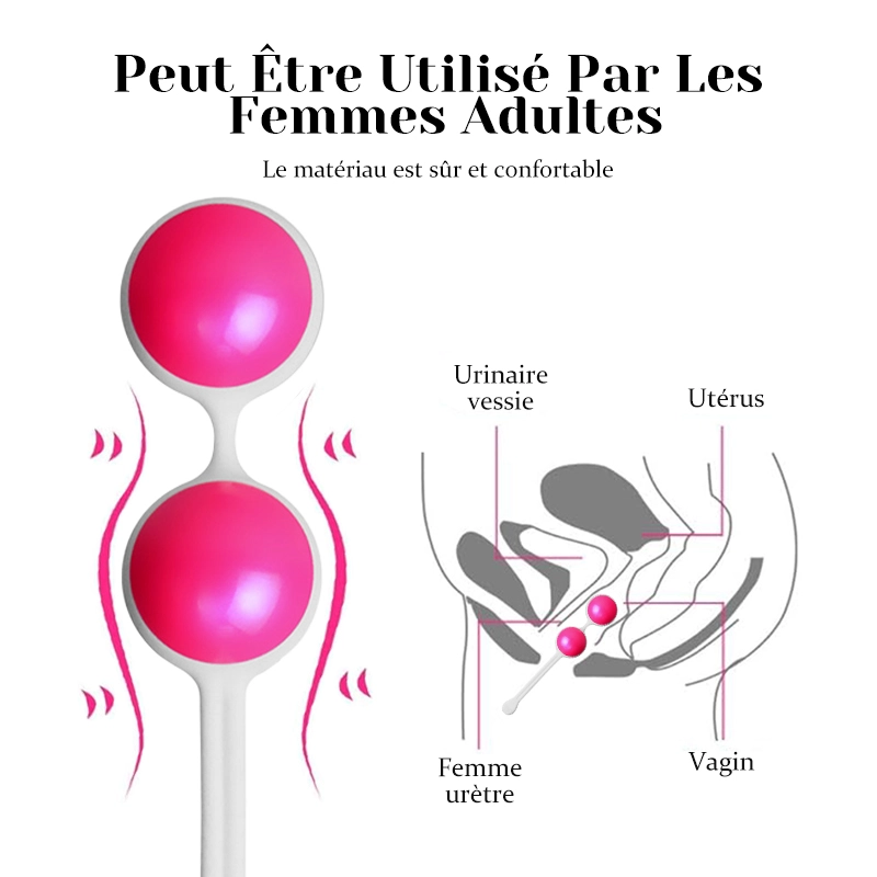 Boule De Geisha Pour Exercice Vaginal Feminin