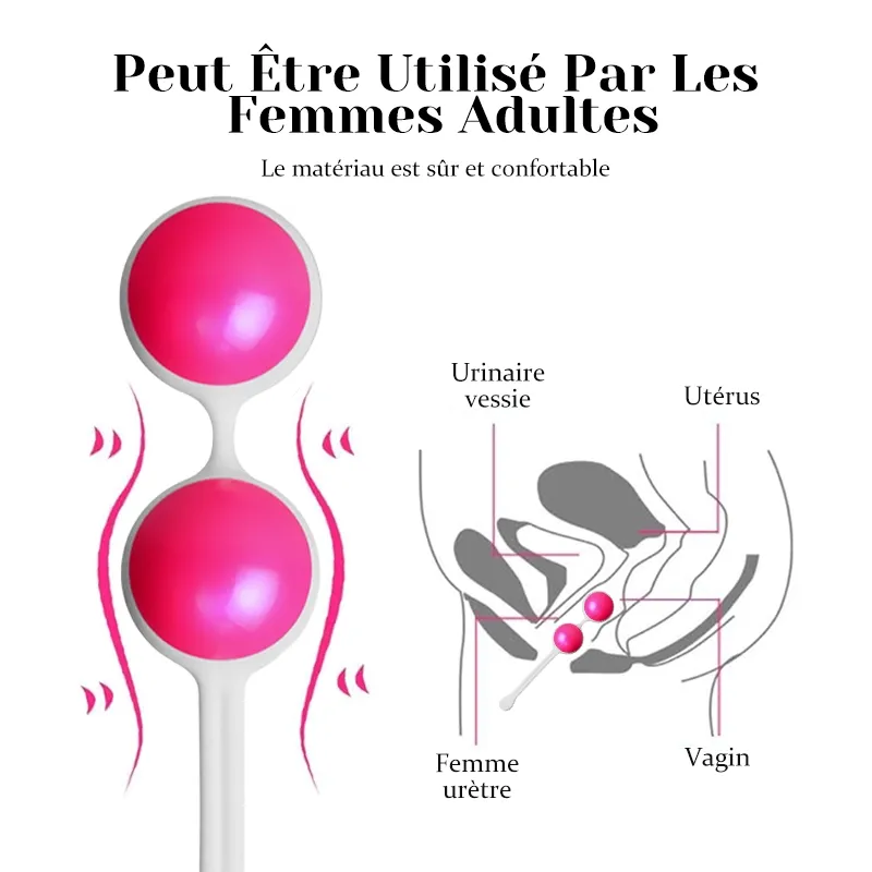 Boule De Geisha Pour Exercice Vaginal Feminin