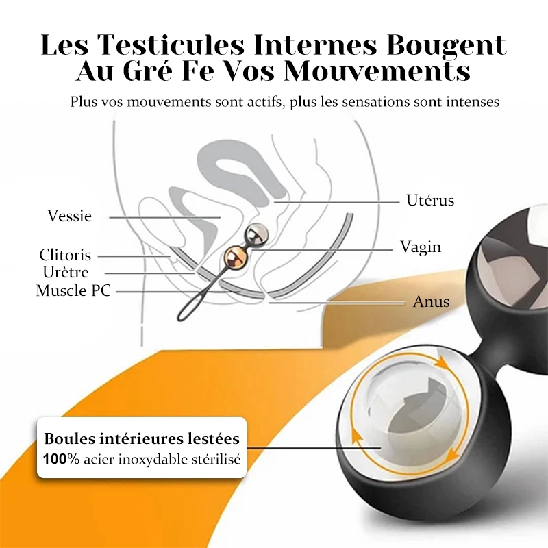 Boule De Geisha En Métal Pour Femmes