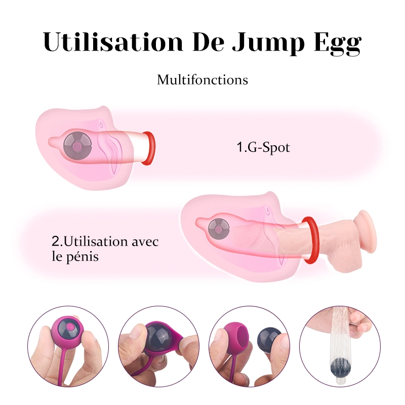 Boules De Geisha À Vibration Sans Fil Avec Télécommande À 9 Modes