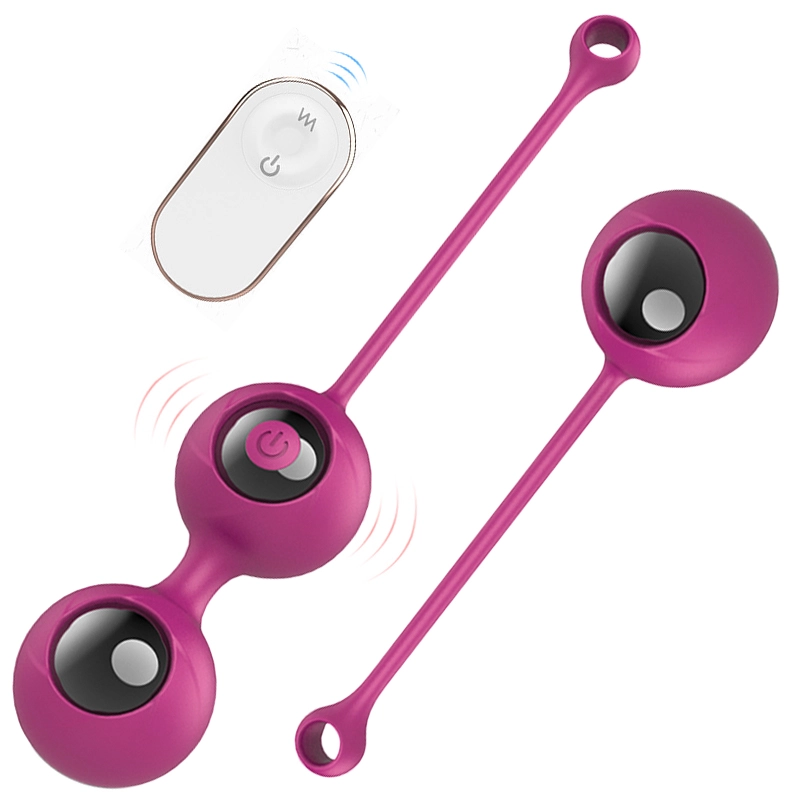 Boules De Geisha À Vibration Sans Fil Avec Télécommande À 9 Modes