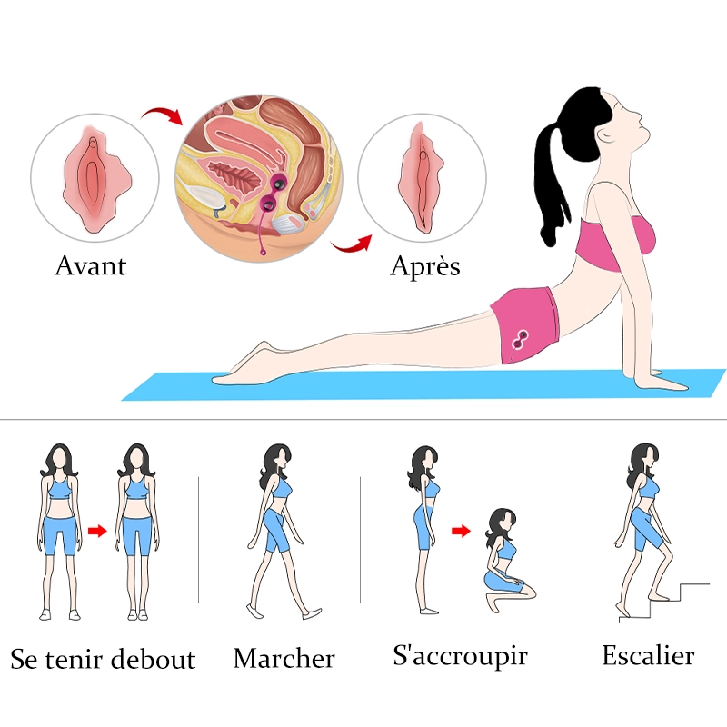 Boules De Geisha À Vibration Sans Fil Avec Télécommande À 9 Modes