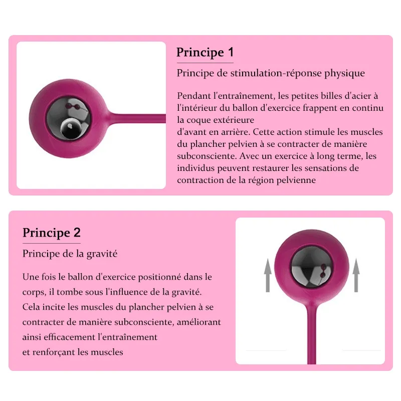 Boules De Geisha À Vibration Sans Fil Avec Télécommande À 9 Modes
