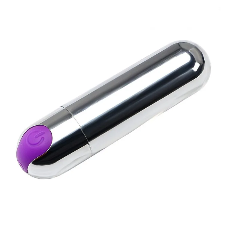 Bullet Vibrator Argent Rechargeable