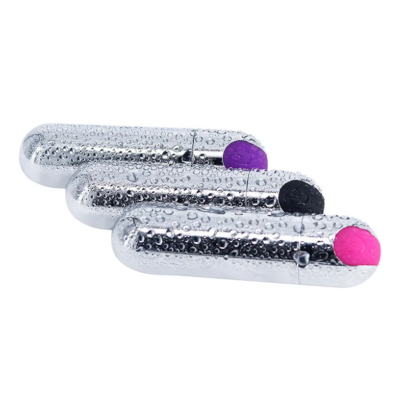 Bullet Vibrator Argent Rechargeable