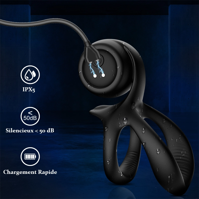 Cockring 10 Vibration pour Jouet Sexuel Solo & Couple