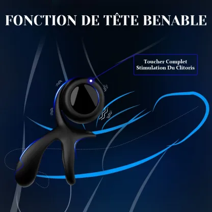 Cockring 10 Vibration pour Jouet Sexuel Solo & Couple
