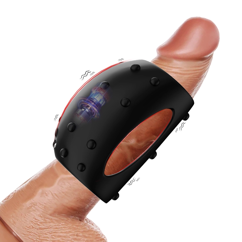Cockring Portable avec Manchon Vibrant à 10 Vitesses