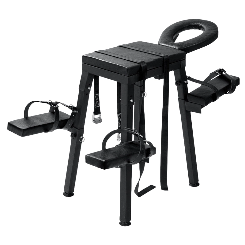 Fauteuil Tantra Extrême avec Réglage et Menottes de Poignet de Contrainte