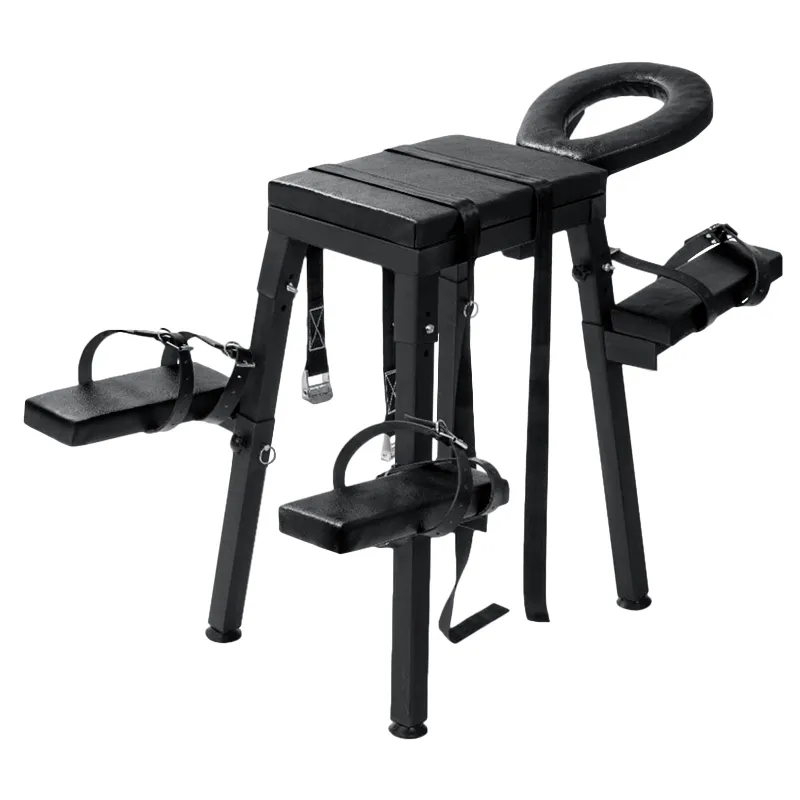 Fauteuil Tantra Extrême avec Réglage et Menottes de Poignet de Contrainte