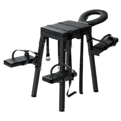 Fauteuil Tantra Extrême avec Réglage et Menottes de Poignet de Contrainte
