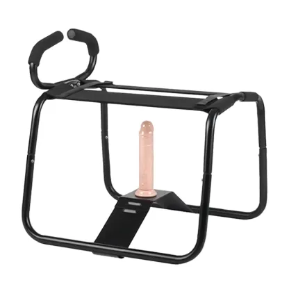 Fauteuil Tantra avec Accoudoirs et Godemichet de 20 cm