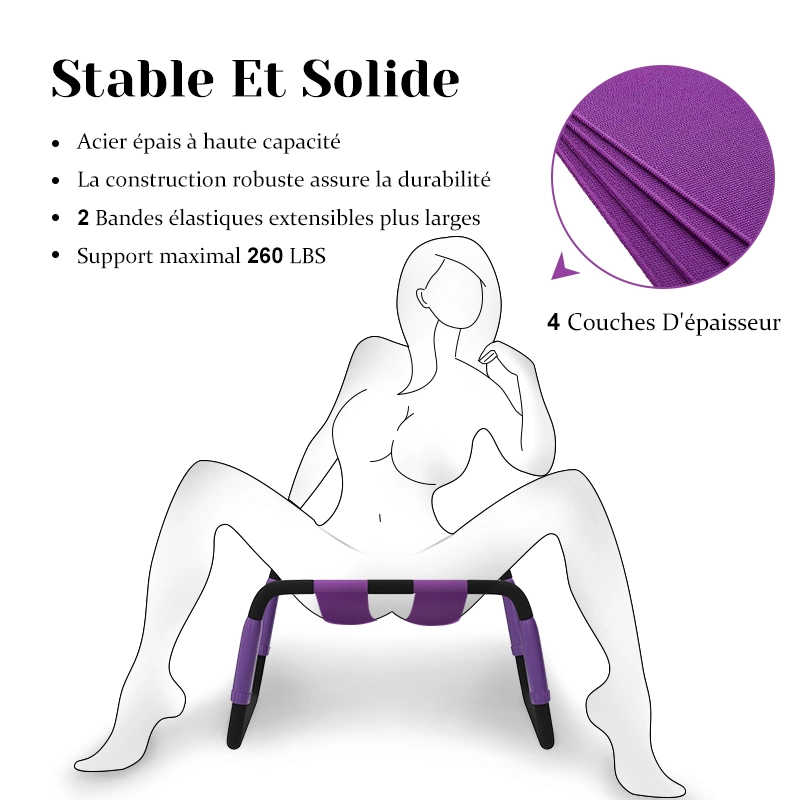 Fauteuil Tantra avec Design à Hauteur Réglable