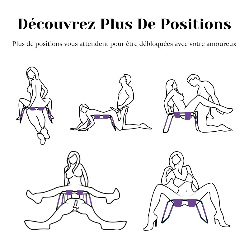 Fauteuil Tantra avec Design à Hauteur Réglable