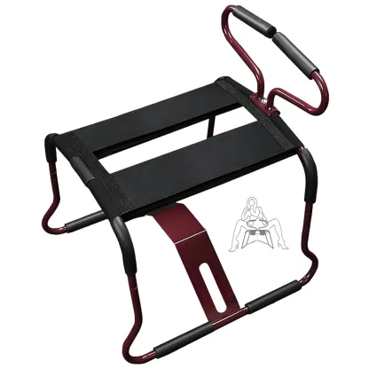 Fauteuil Tantra Multifonctionnel avec Accoudoirs pour Amélioration des Positions