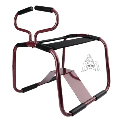 Fauteuil Tantra Multifonctionnel avec Accoudoirs pour Amélioration des Positions