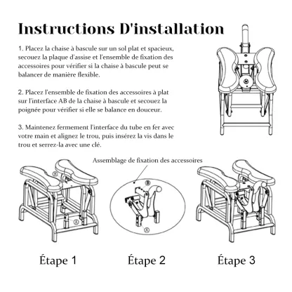 Fauteuil Tantra Robuste à Bascule avec Dildo