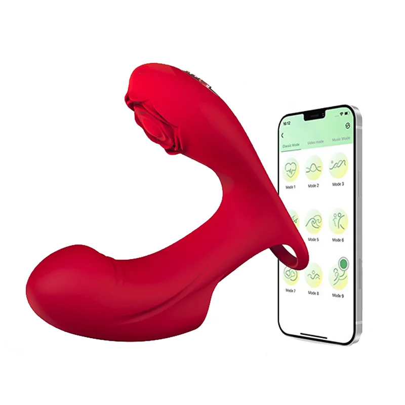 Finger Vibrator À Contrôle APP Avec Fonctions De Battement Et De Vibration