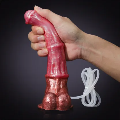 Gode ​​Cheval éjaculation Silicone 24,5 cm