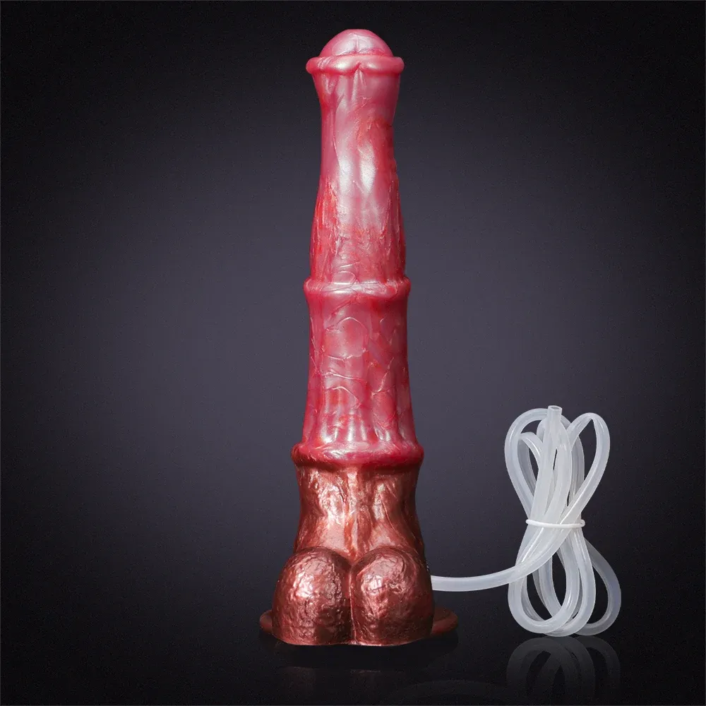 Gode ​​Cheval éjaculation Silicone 24,5 cm